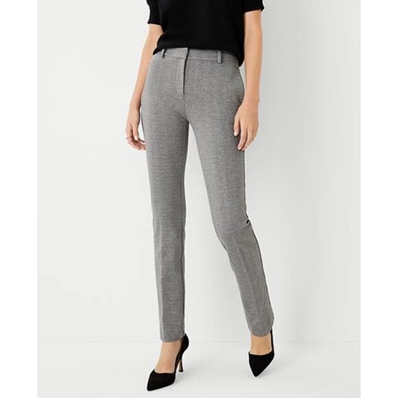 Ann Taylor LOFT The Petite Curvy Gray Trousers Size 10P NWT - Picture 1 of 6